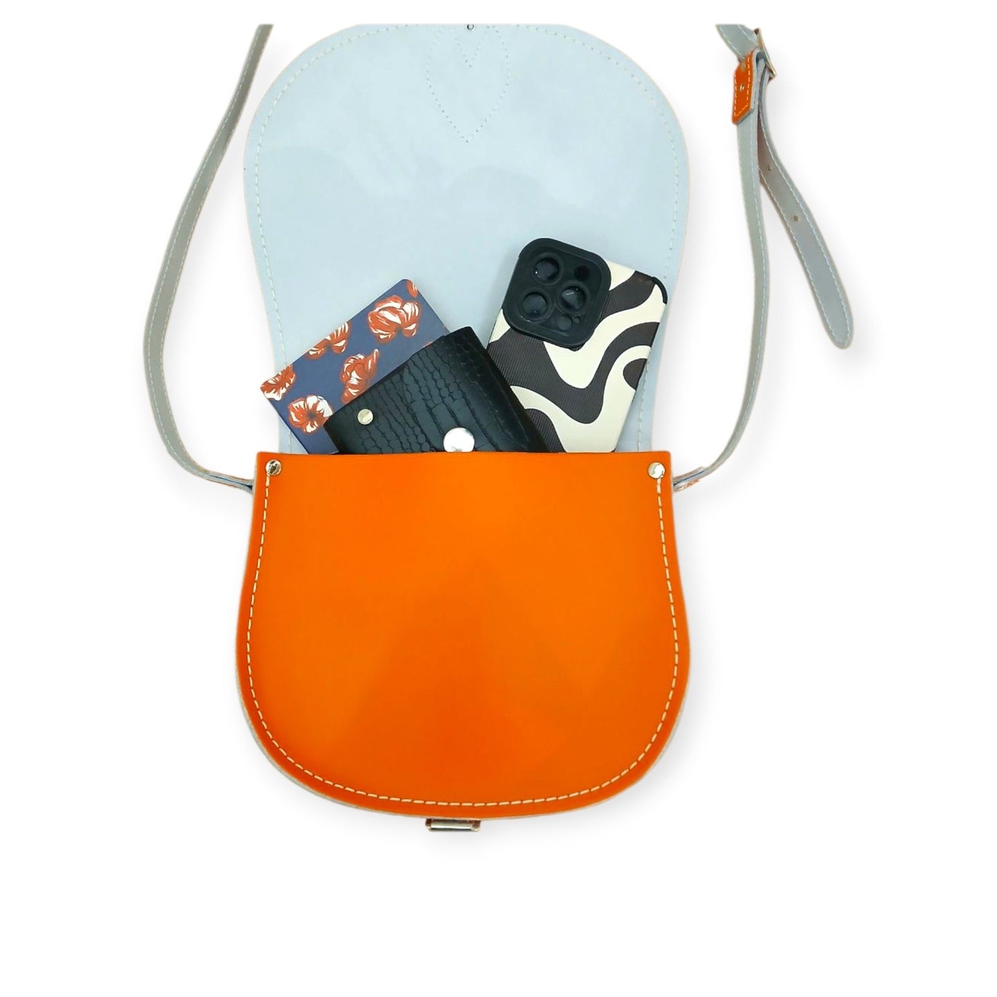Handmade Leather Saddle Bag