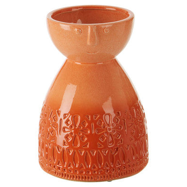 Coral Face Vase
