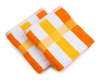 New York Soft Luxurious Striped Hand Towel Set