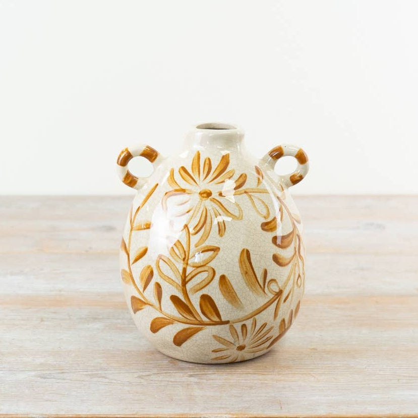 Ceramic Glazed Flower Vase