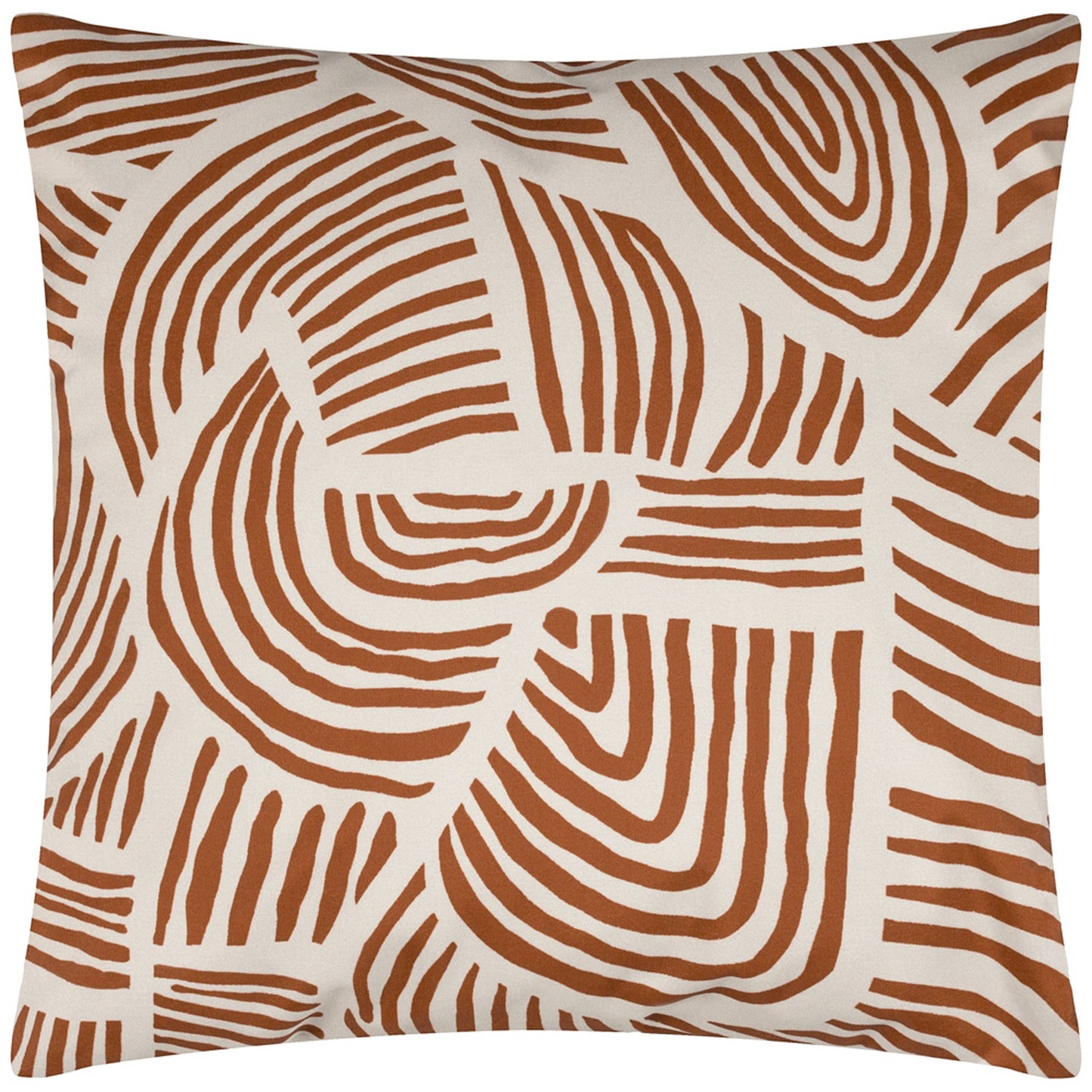 The inverted color reverse of the Dunes cushion showing the versatile 2-in-1 abstract design