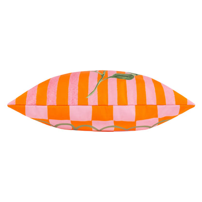 Oranges Mediterranean Outdoor Cushion - UV & Water Resistant Garden Cushion