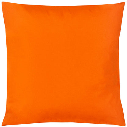 Plain Outdoor Sqaure Cushion Orange