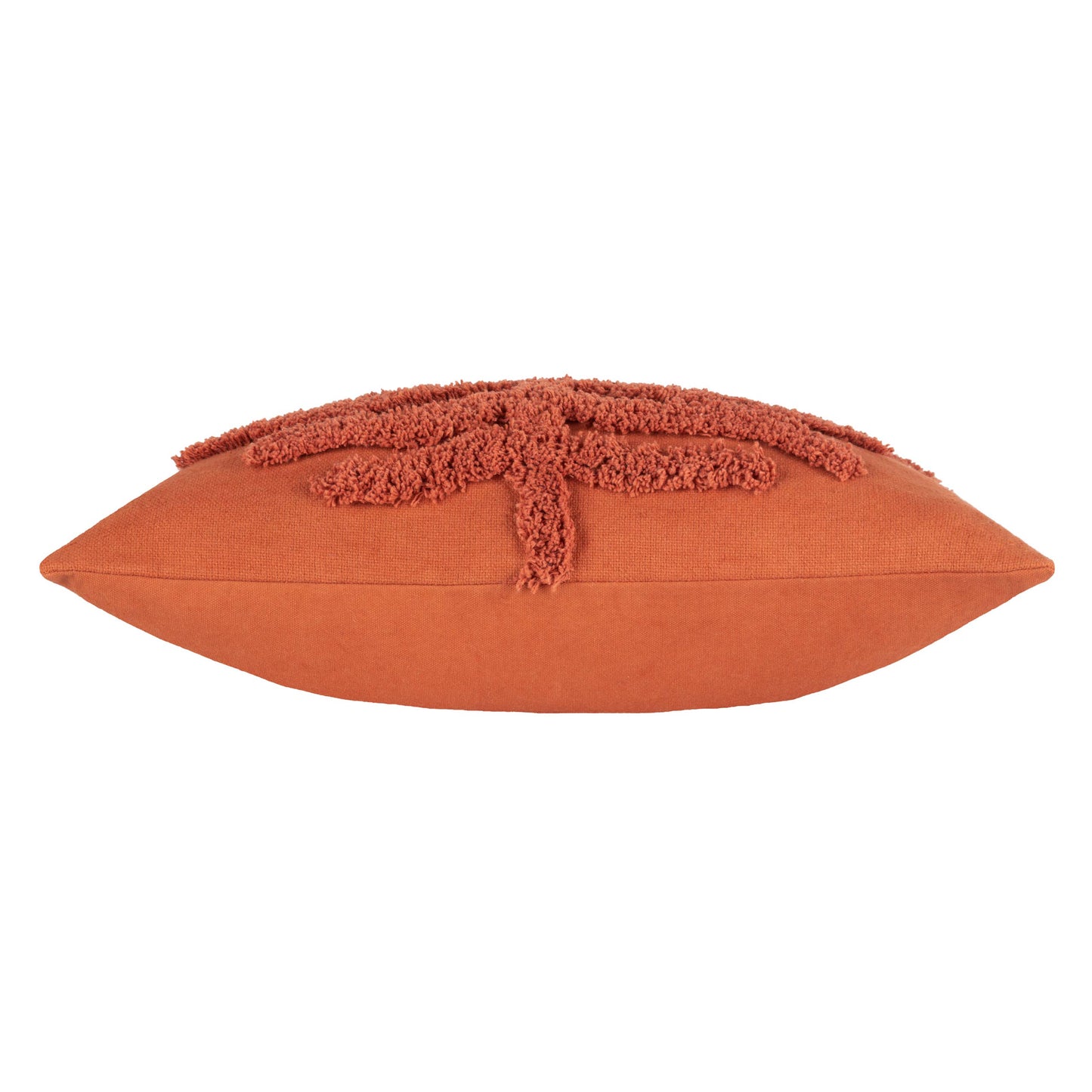 Dakota Tufted Cushion Burnt Orange