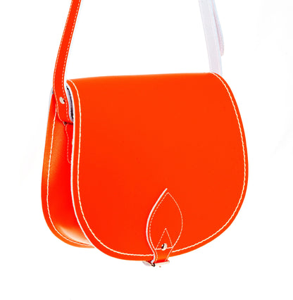 Handmade Leather Saddle Bag