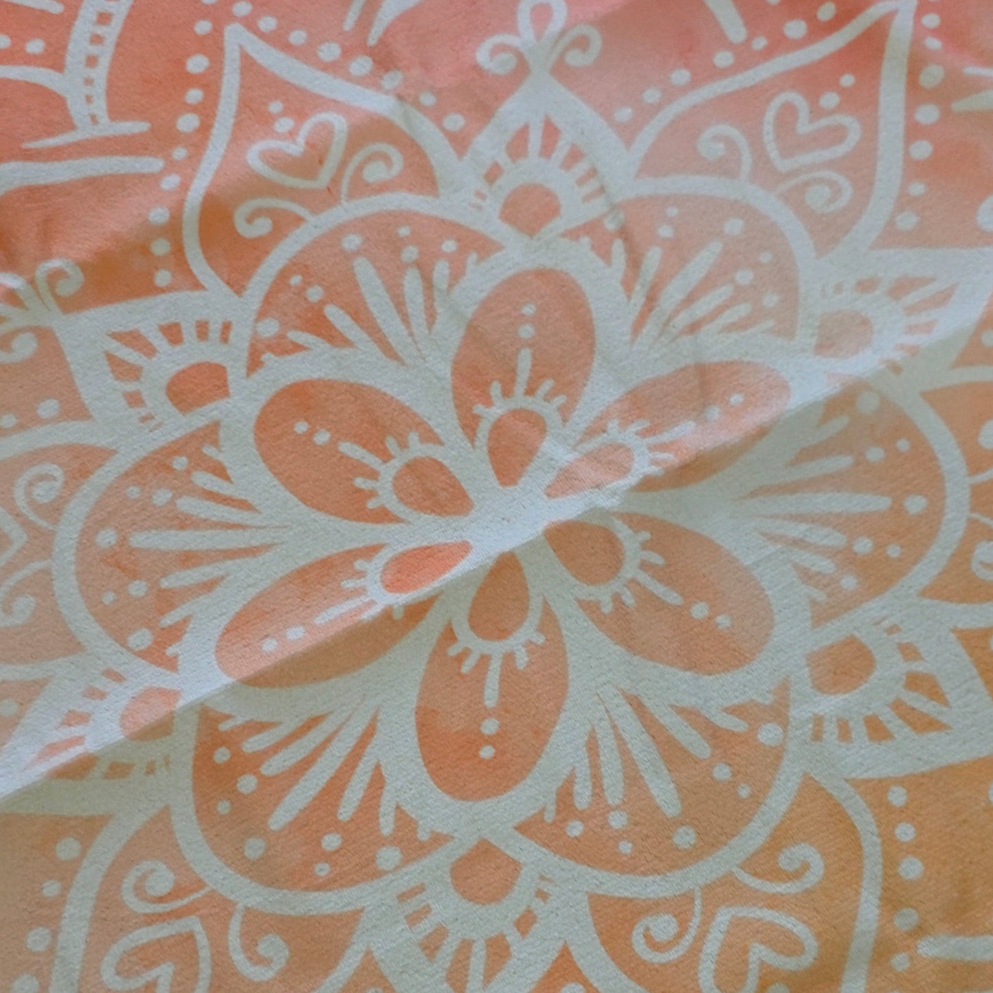 Ombre Mandala Beach Towel